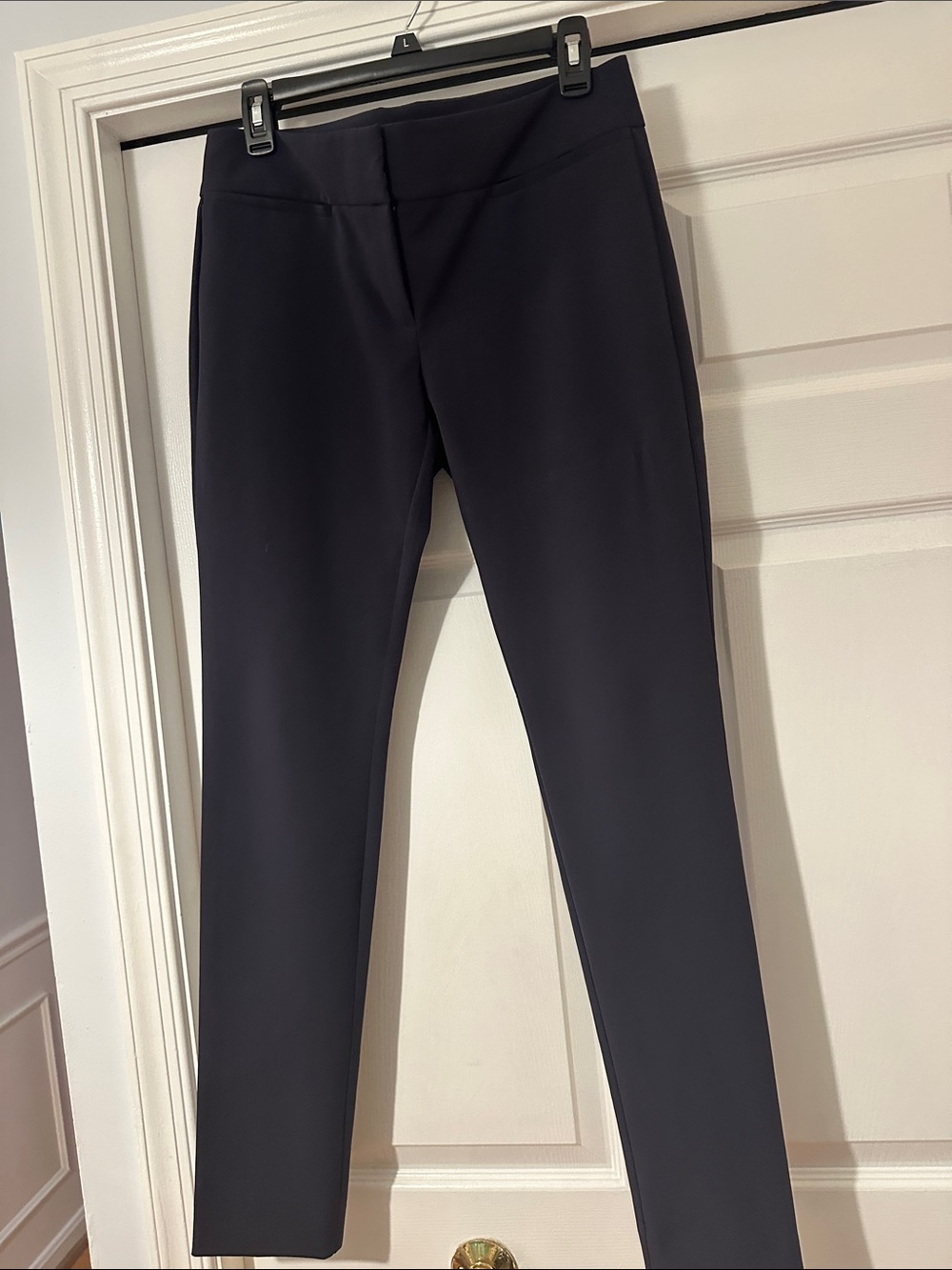 Ann Taylor Dark Navy Ponte Skinny Pants